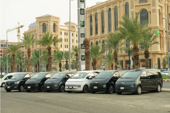 Jeddah airport taxi fleet